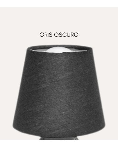 Lámpara  de Mesa Sorba Táctil de Acero Cromado