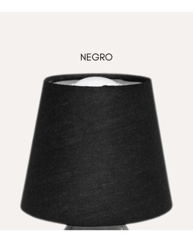 Lámpara  de Mesa Sorba Táctil de Acero Cromado