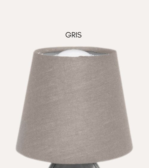 Lámpara Sorba Táctil de Acero Cromado