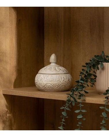 Caja Decorativa Oriental de Poliresina