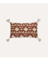 Funda de Cojín Rectangular Sienna de Algodón