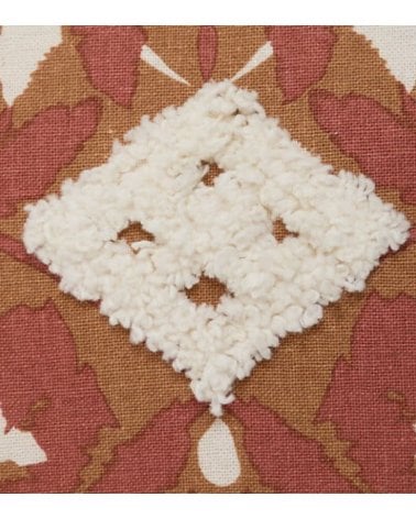 Funda de Cojín Rectangular Sienna de Algodón