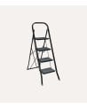 Escalera Plegable de 4 Peldaños de Acero