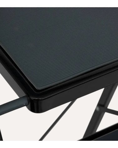 Escalera Plegable de 4 Peldaños de Acero