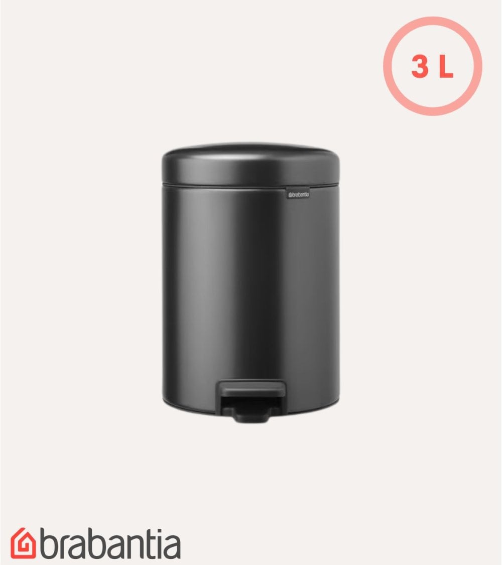 Cubo de Pedal NewIcon de 3 Litros