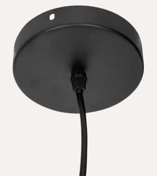 Lámpara Colgante Estilo Industrial de Acero