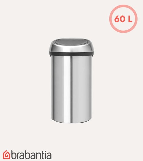 Cubo Touch Bin de 60 Litros