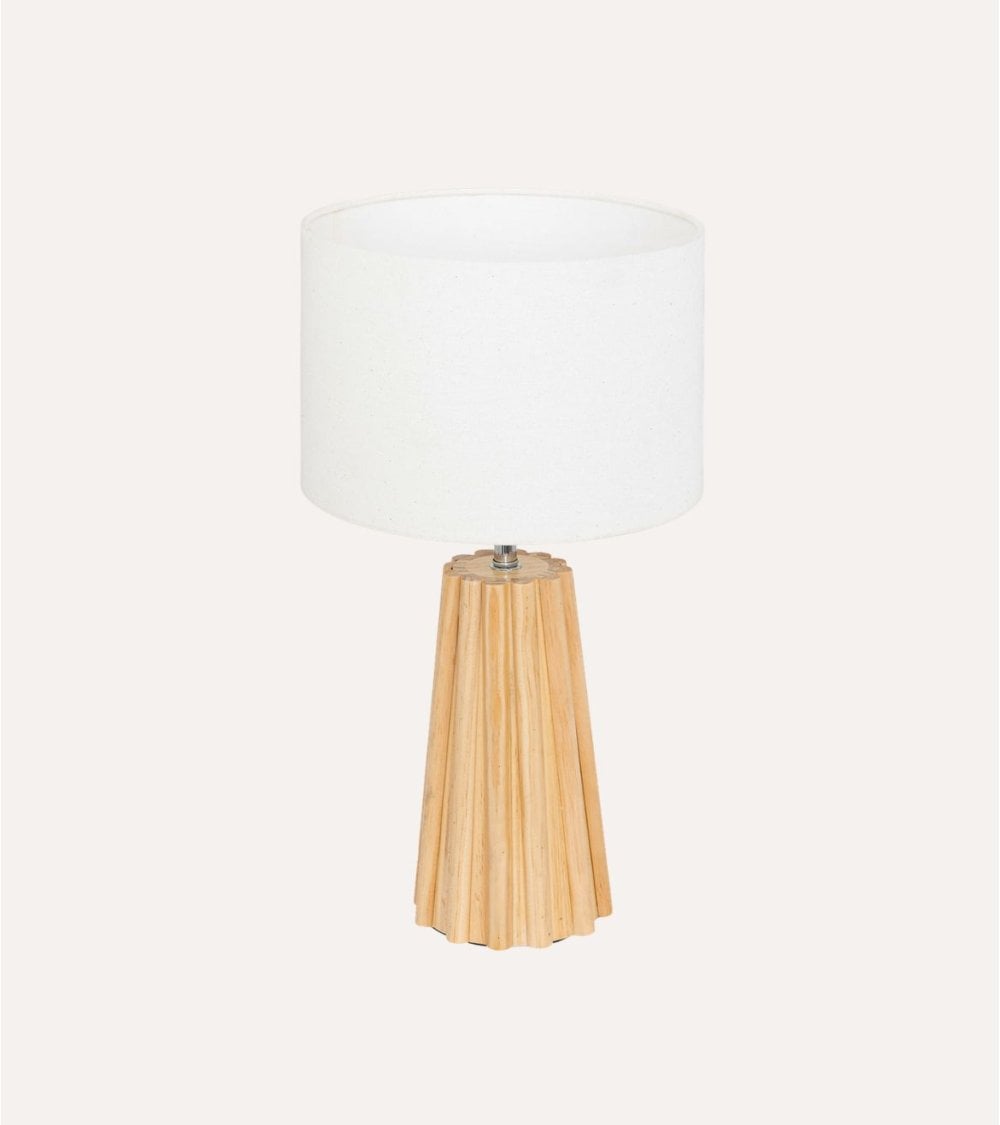 Lámpara de Mesa Adon de Madera