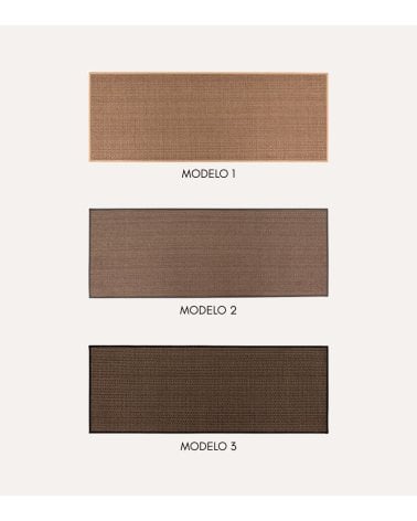 Alfombra Tejida Jaspeada de Latex