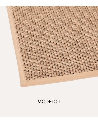 Alfombra Tejida Jaspeada de Latex