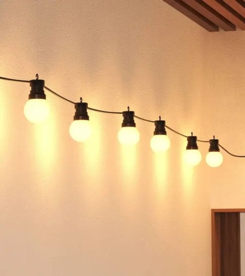 Guirnalda LED Solar Soa de 10 Bombillas