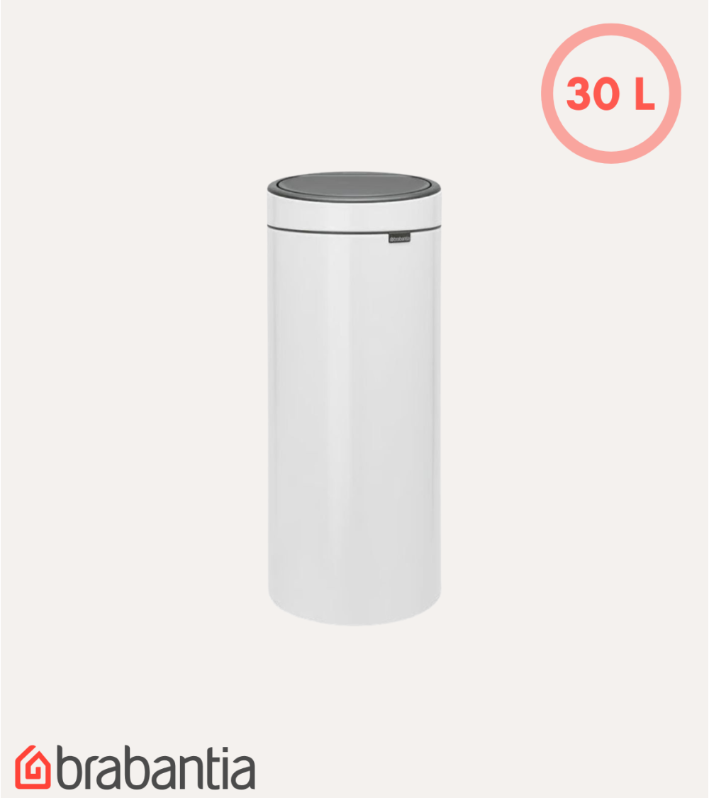 Cubo Touch Bin New de 30 Litros