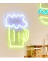 Cartel Decorativo de Cerveza LED
