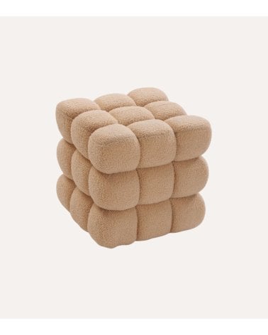 Puff Harnett Estilo Burbujas de Borreguillo