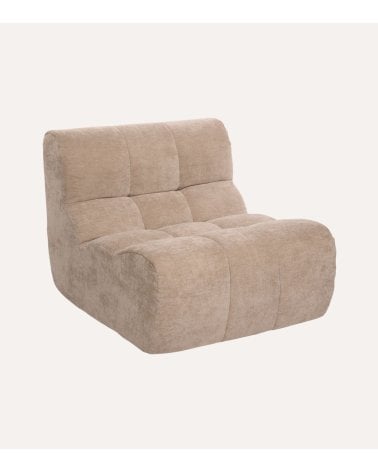 Sillón Miroa de Chenilla y Espuma