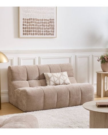 Sofá Miroa de Chenilla y Espuma