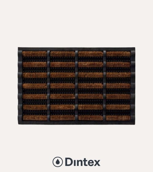 Felpudo Antideslizante Rejilla de Fibra de Coco y Goma