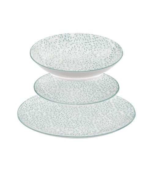 Vajilla de 18 Piezas Modelo Jazmine