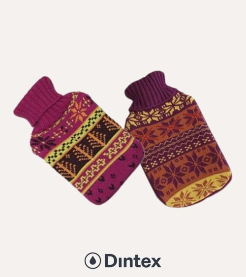 Bolsa de Agua Caliente Estilo Jersey de Lana