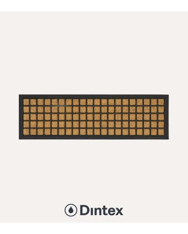 Felpudo Antideslizante Aruba de Fibra de Coco y Goma