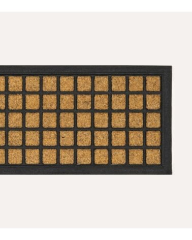 Felpudo Antideslizante Aruba de Fibra de Coco y Goma