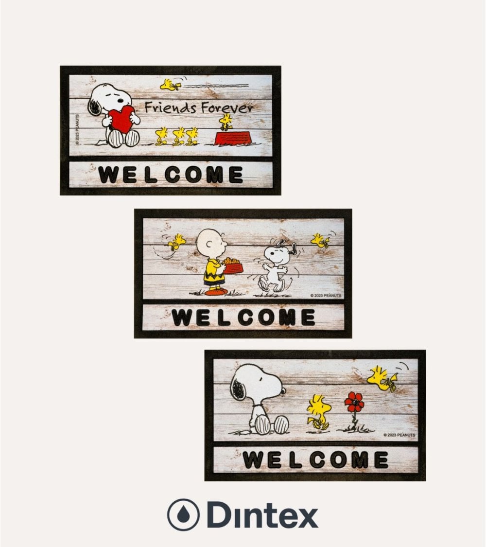 Felpudo Snoopy Peanuts de Goma