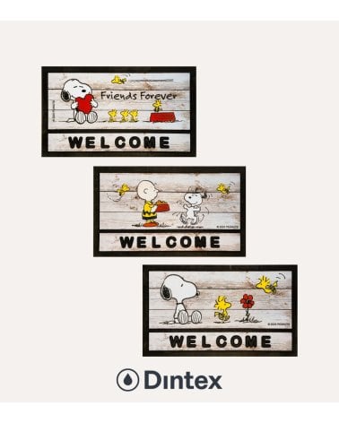 Felpudo Snoopy Peanuts de Goma