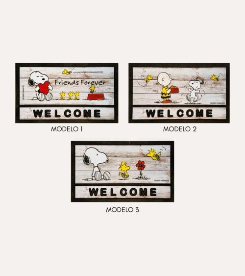 Felpudo Snoopy Peanuts de Goma