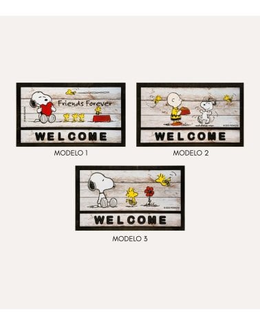 Felpudo Snoopy Peanuts de Goma