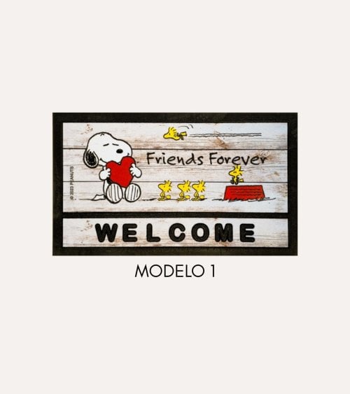 Felpudo Snoopy Peanuts de Goma