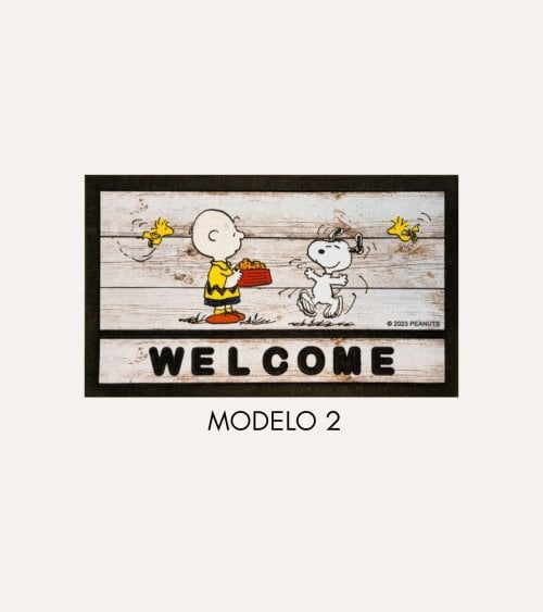 Felpudo Snoopy Peanuts de Goma