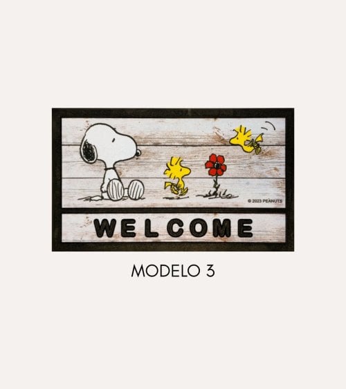 Felpudo Snoopy Peanuts de Goma