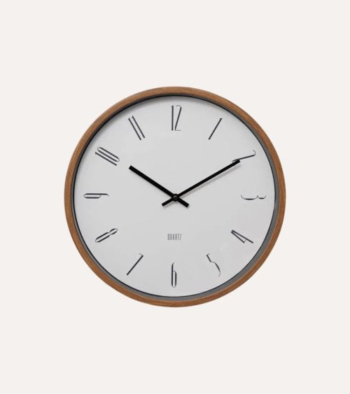 Reloj de Pared Bratislav de Madera y PP