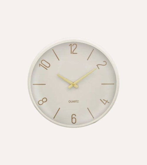 Reloj de Pared Yann de Vidrio y Metal