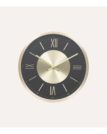 Reloj de Pared Ariana de Vidrio y Metal