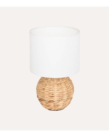 Lámpara de Mesa Sand de Fibra de Jacinto