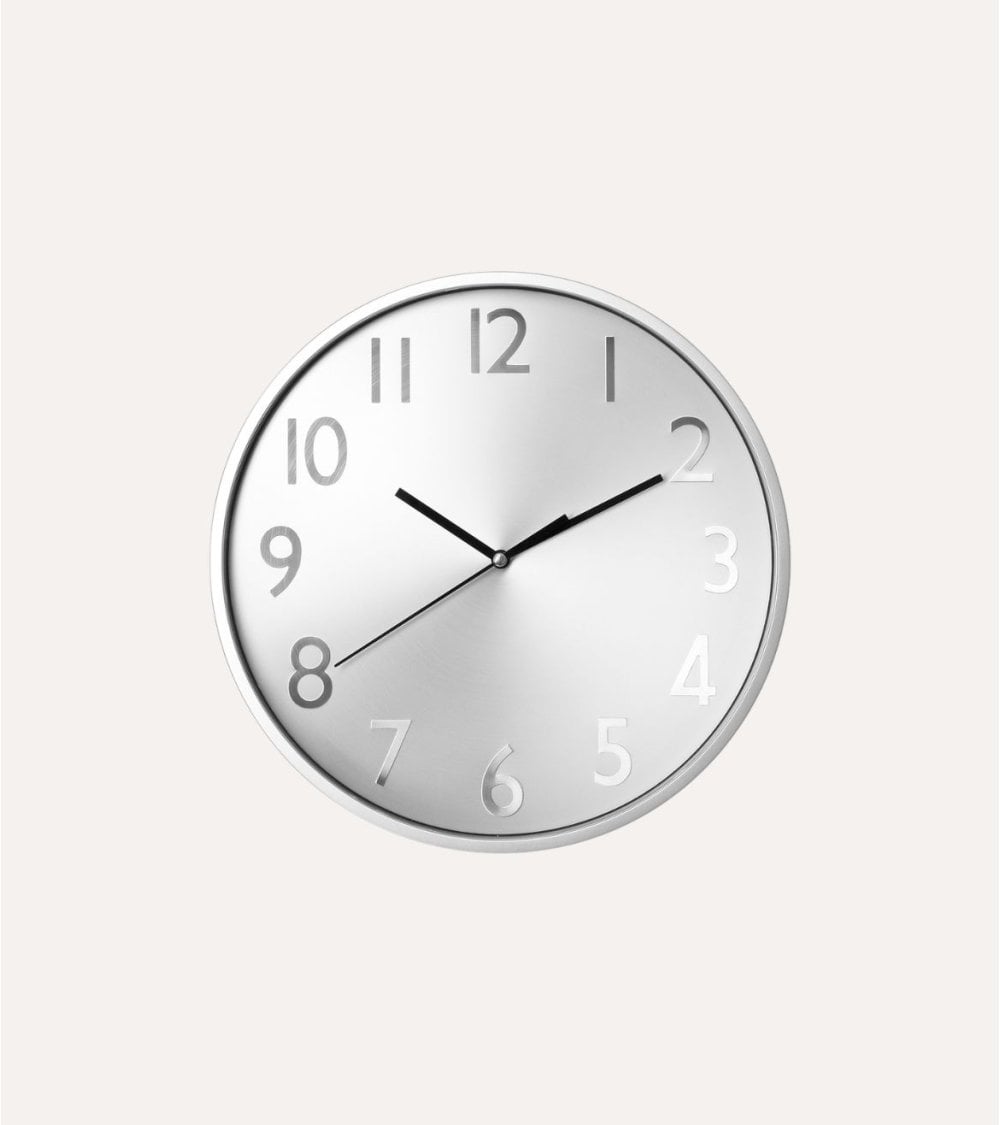 Reloj de Pared Anae de Plástico y Metal
