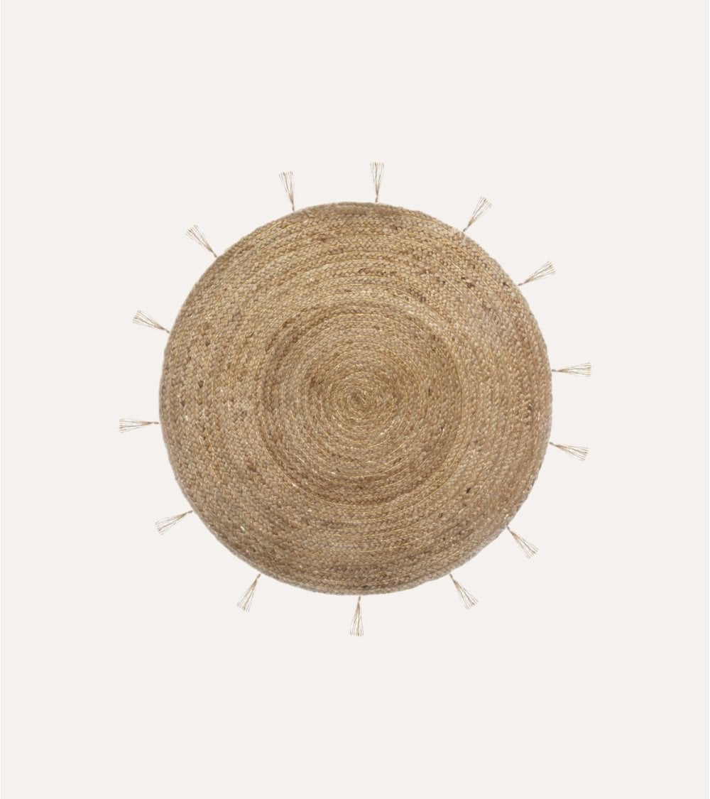 Alfombra Circular Cosy de Yute