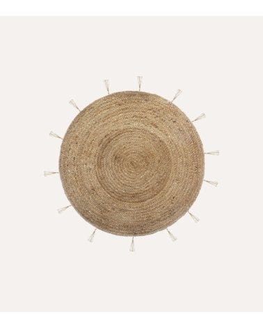Alfombra Circular Cosy de Yute