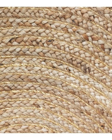 Alfombra Circular Cosy de Yute
