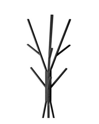 Perchero Moderno de Metal y Madera