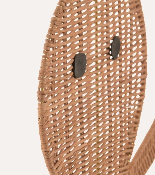 Decoración de Pared Pulpo de Ratán