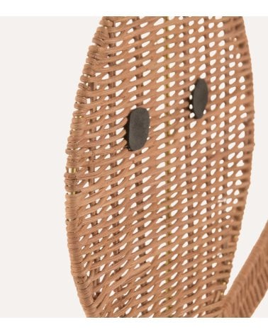 Decoración de Pared Pulpo de Ratán