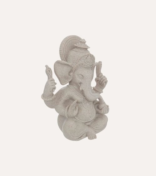Figura de Ganesh Decorativa de Poliresina