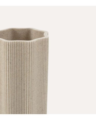 Vaso de Baño Portacepillos Estilo Arena de Poliresina
