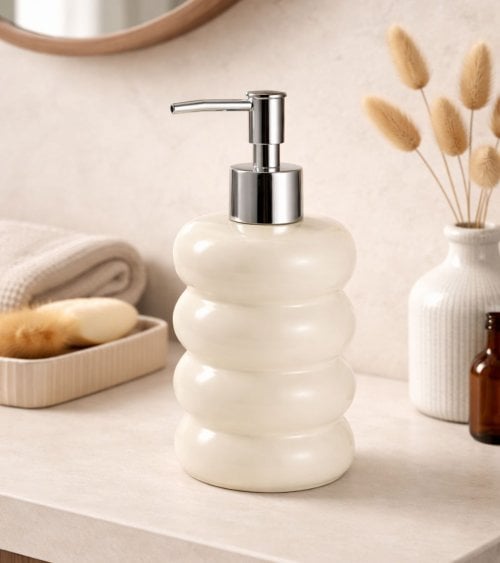 Dispensador de Jabón Greda de Cerámica