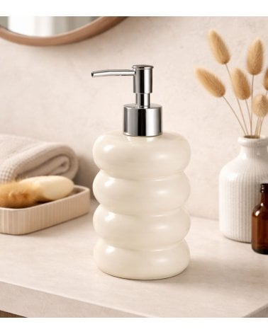 Dispensador de Jabón Greda de Cerámica