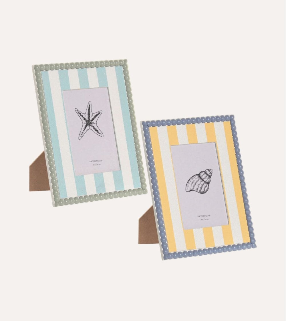 Marco de Fotos con Bolas Decorativas de MDF