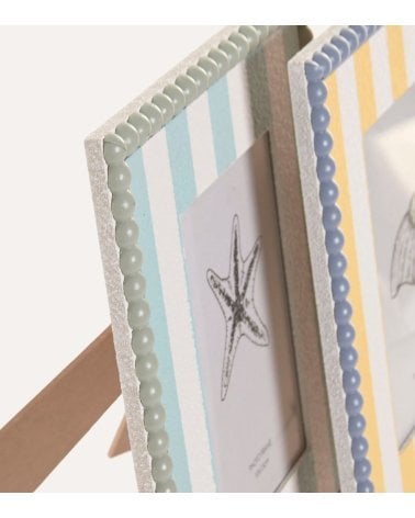 Marco de Fotos con Bolas Decorativas de MDF