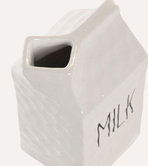 Lechera Huide Estilo Cottage de Porcelana